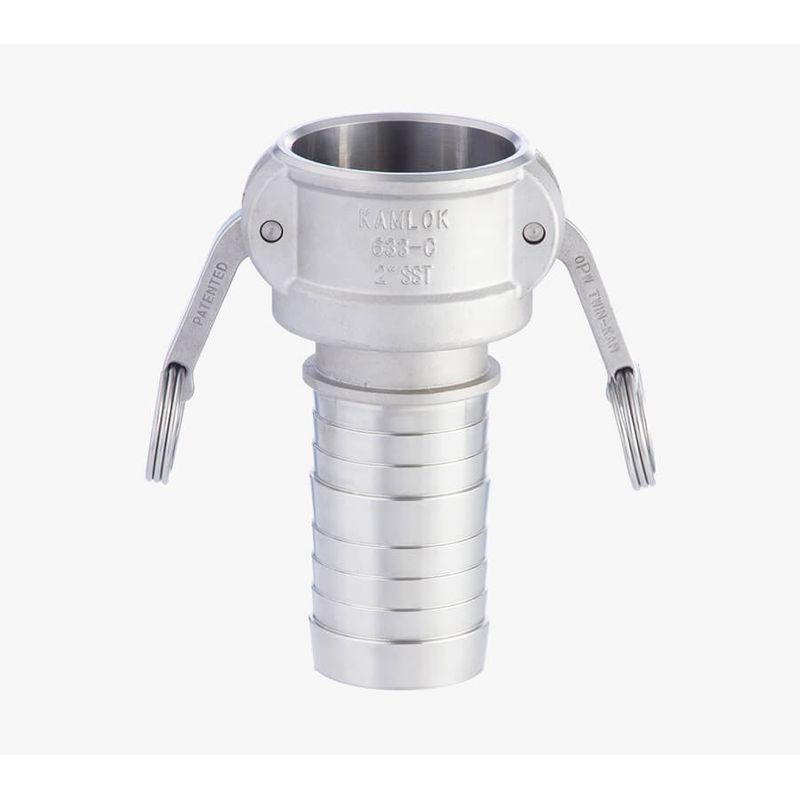 633-C-SST カムロック ホースシャンク ステンレススチール