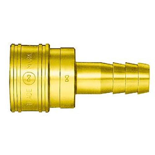 TSH TSPカプラ 中圧用 ホース取付用ソケット 真鍮(FKM)
