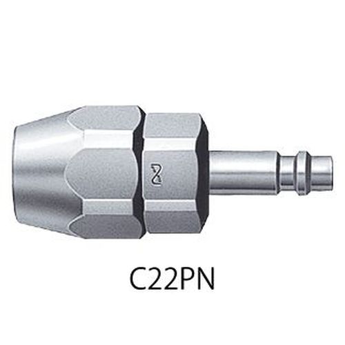 C-PN ミニコック 低圧用 PN型 細径ゴムホース取付用プラグ 鋼鉄