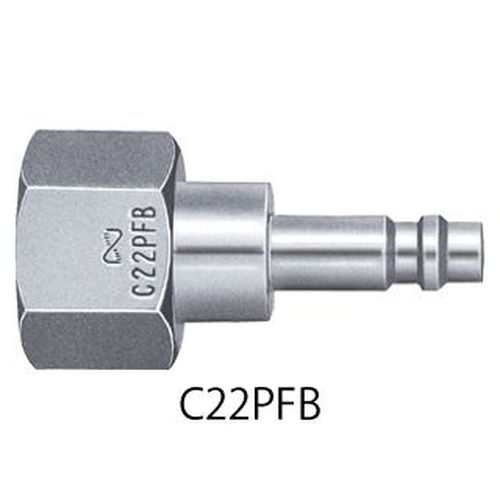 C-PFB ミニコック 低圧用 PFB型 逆流防止タイプ 吹管取付用プラグ 鋼鉄