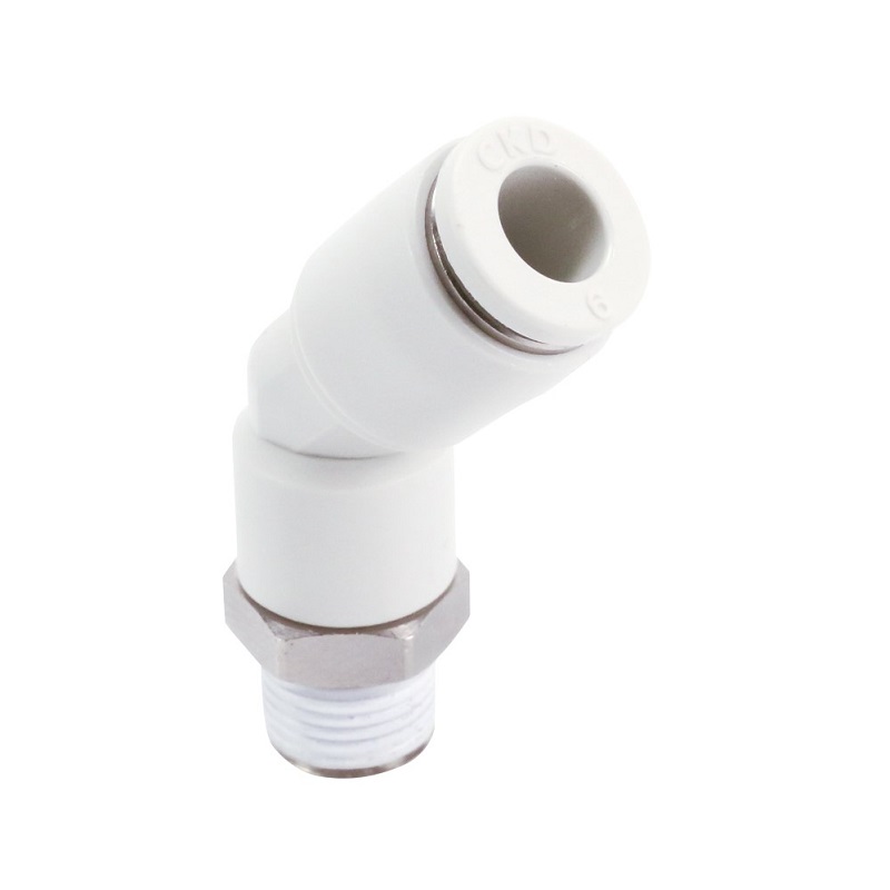 CKD GWL8-8-45-P6 ニュージョイント継手 片口45°エルボ ノンパープル仕様