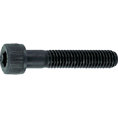 トラスコ B300645 六角穴付ボルト 黒染め半ネジ サイズM6X45 33本入