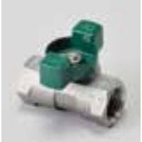 桑名金属 UBT2N SCS14ミニボール弁 蝶ハンドル【ねじ込み･2段レデューストボア】（桑名金属工业 UBT2N SCS14 微型球阀 蝶形手柄【螺纹连接·二级缩径】）
