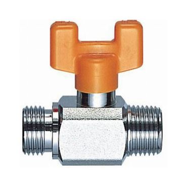 SANEI V61-20 黄銅製クロムメッキボールバルブ