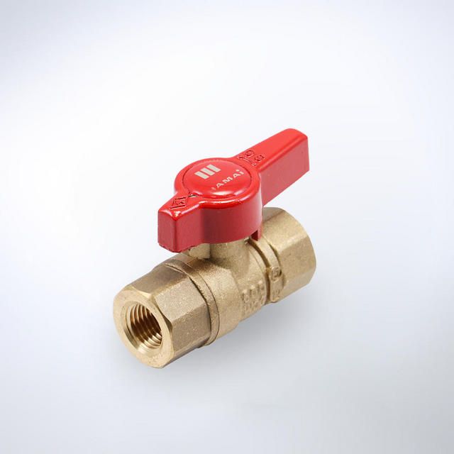 FBT 黄銅製ボールバルブ ツマミハンドル型