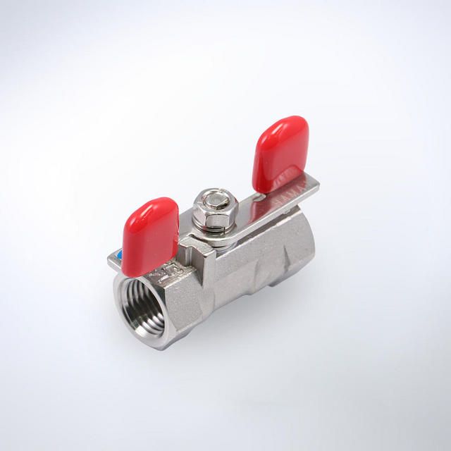 BST ステンレス製ボールバルブ つまみハンドル型 RoHS2.0対応品