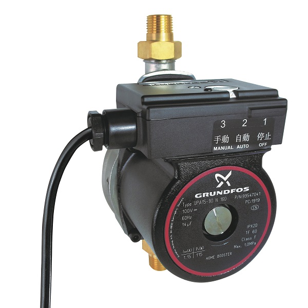 グルンドフォスポンプ UPA15-90N 家庭用ミニブースター