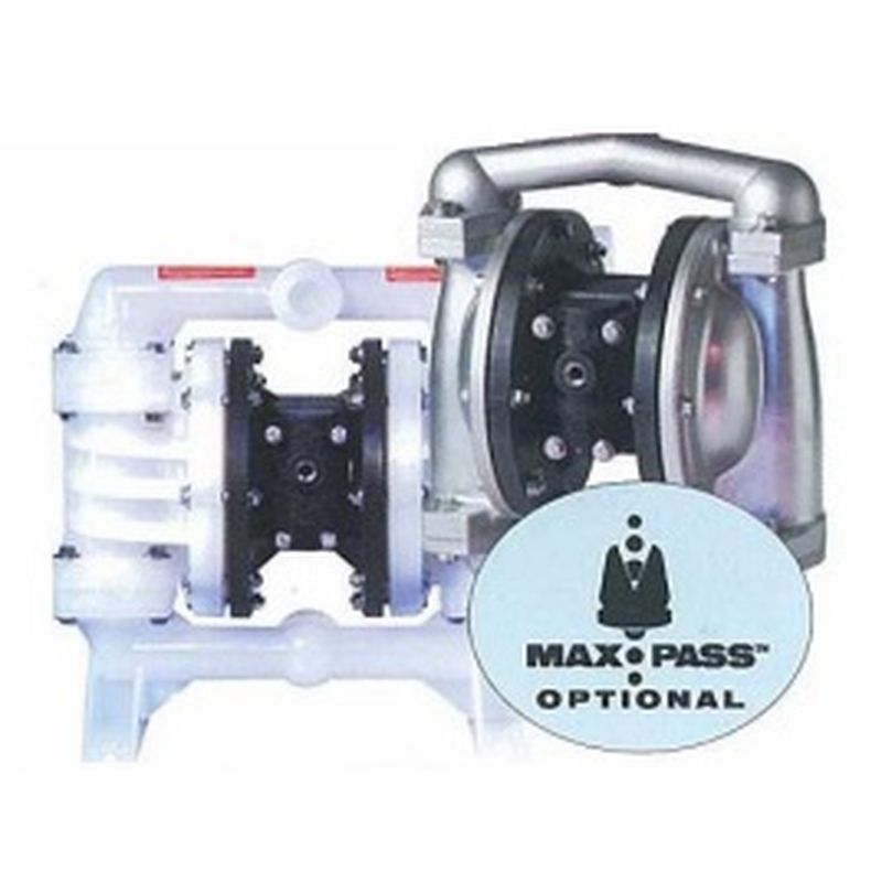 PE-10 エアー駆動ダブルダイアフラムポンプ 1"PERFORMANCE PLUS プラスチックモデル