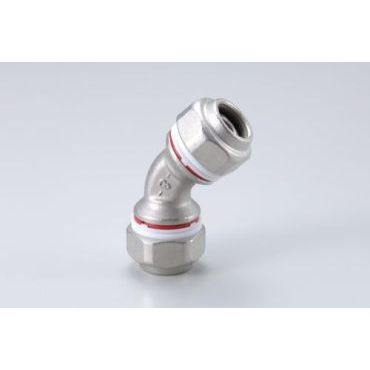 ZLL45 Zlok 45°エルボ ステンレス配管用メカニカル継手