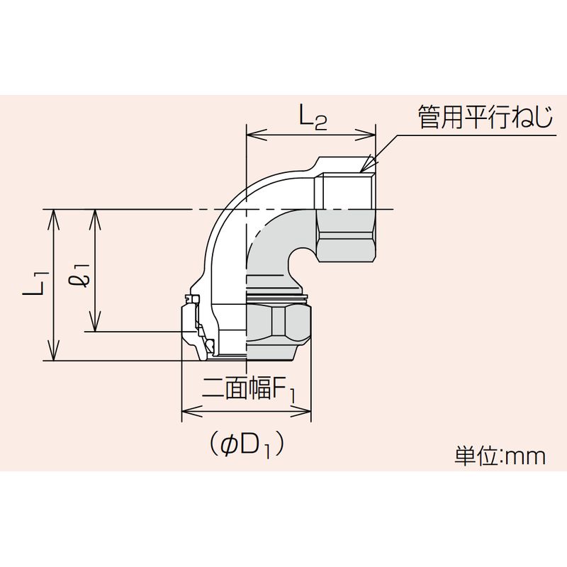 ZLWL Zlok 水栓エルボ ステンレス配管用メカニカル継手 - 画像2
