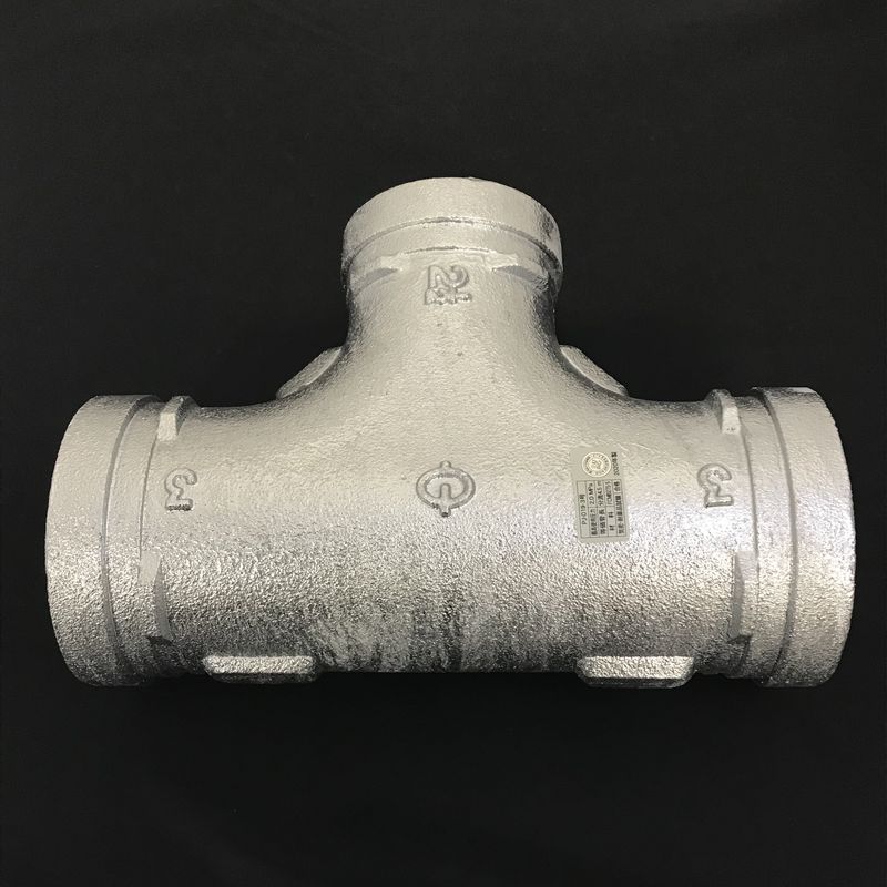 リケン RT(F-3) 白 トップフィッティング 径違いチーズ 溶融亜鉛めっき品