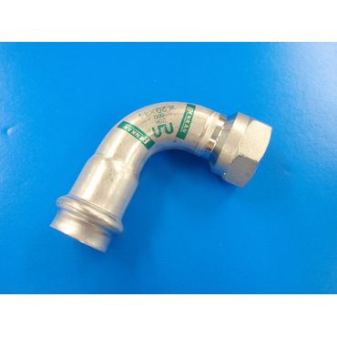 ダブルプレスーAEメス メスアダプタ付90°エルボ ダブルプレス