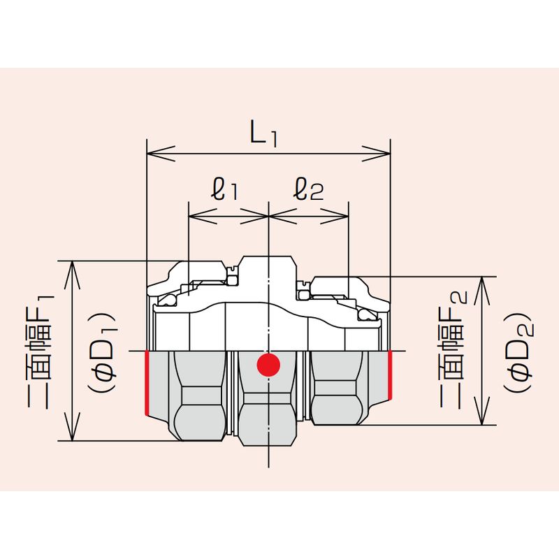 Zlok 異径ソケット ZLRSSR ステンレス配管用メカニカル継手 (蒸気還管､高温水用) - 画像2