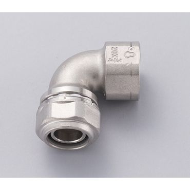 Z2FL メネジ付エルボ Zlok?ステンレス配管用メカニカル継手