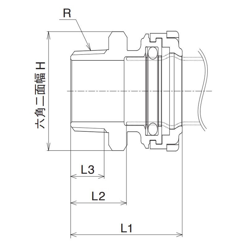 KKベストOAS オスアダプターソケット(本体のみ) KKベスト - 画像2