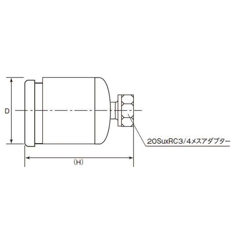 SUS304 ハウジング用エアー(水)抜きキャップ（HA-AC）