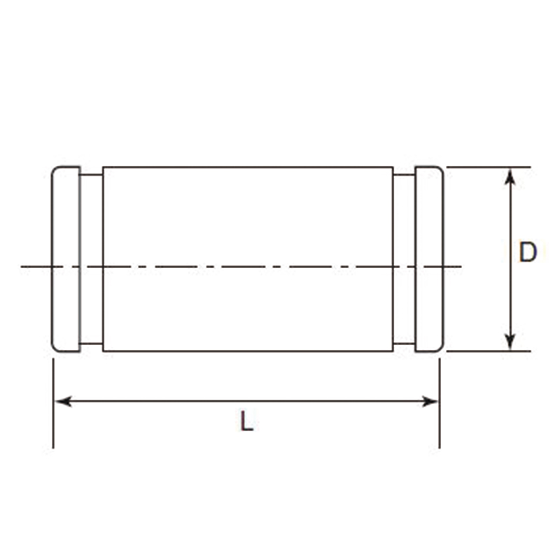 SUS304 ハウジング用短管[両溝]（HA-S）