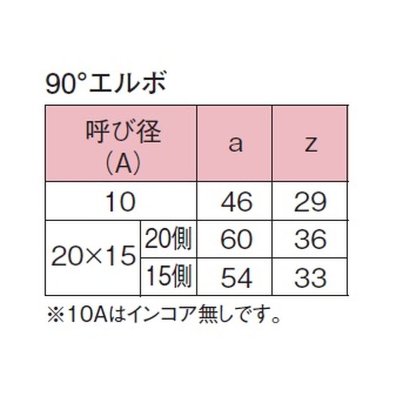 CUプレスー90E 90°エルボ CUプレス - 画像2