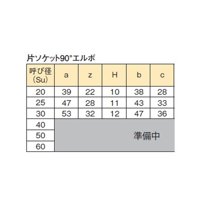 K2-90SE 片ソケット90°エルボ BKジョイント2 - 画像3