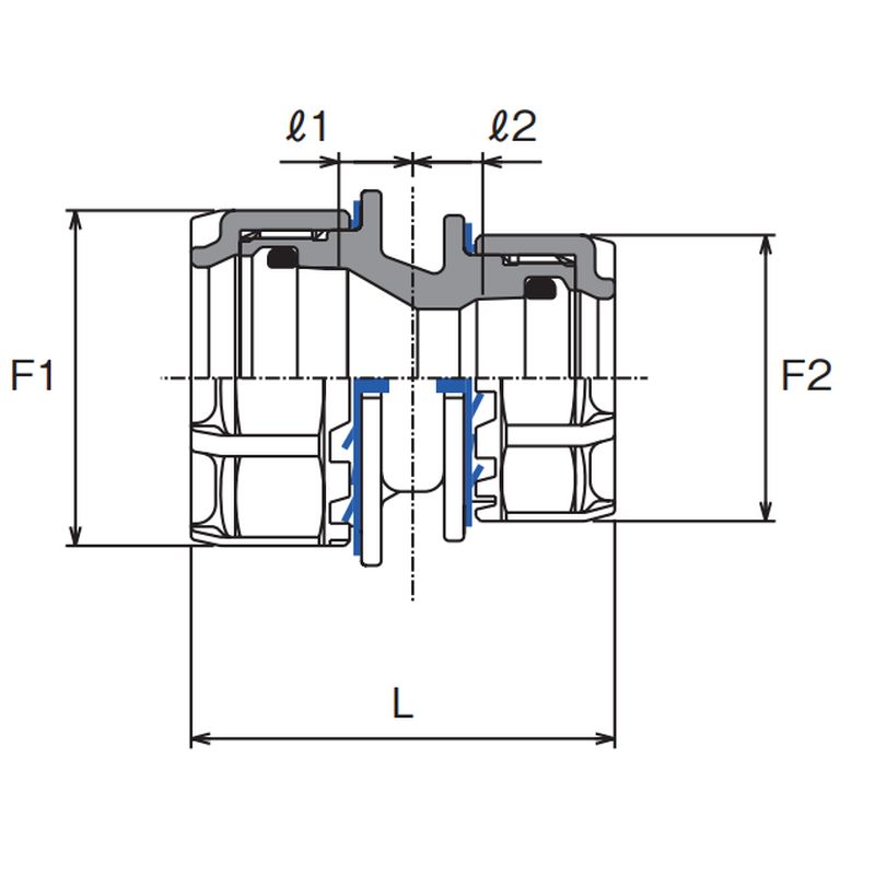 TLジョイント RS 径違いソケット 蒸気還水用 - 画像4