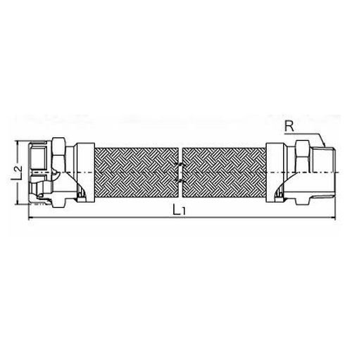 NJXFLMA フレキシブルジョイント ナイスジョイントX(SUS304) - 画像2