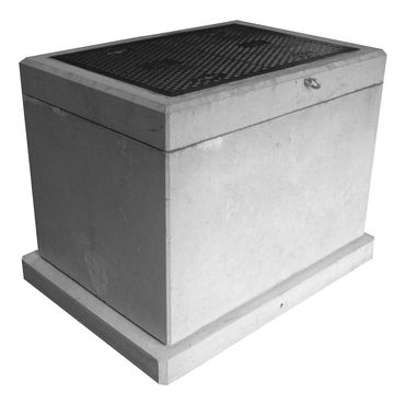 MB3KC コンクリート桝付き 量水器筐