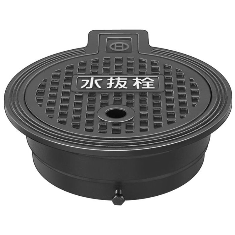 長谷川 B6-L バルブボックス 【水抜栓用･鍵なし】