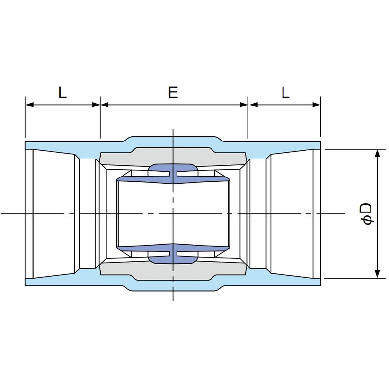 PCPQK-S/BS 埋設配管用ソケット - 画像2