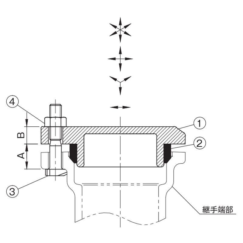 KD? CO栓 SUSボルト付 - 画像2