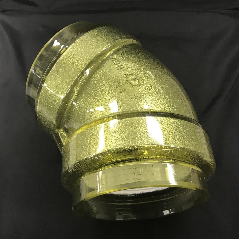 20KFKG-45L FKG シール材付消火用透明外面被覆継手20K 45°エルボ