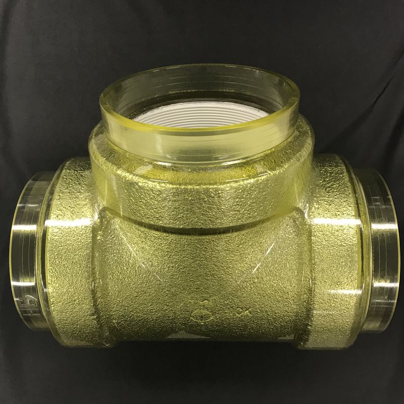 20KFKG-T FKG シール材付消火用透明外面被覆継手20K チーズ