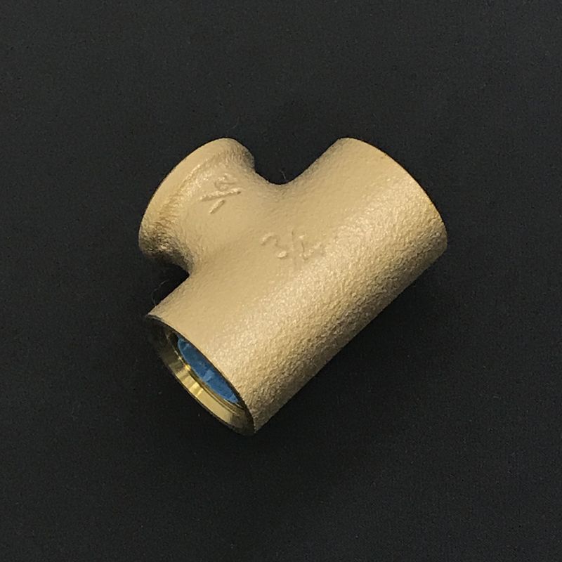 RCF-K-BCRT 青銅製管端防食管継手 給水栓異径チーズ