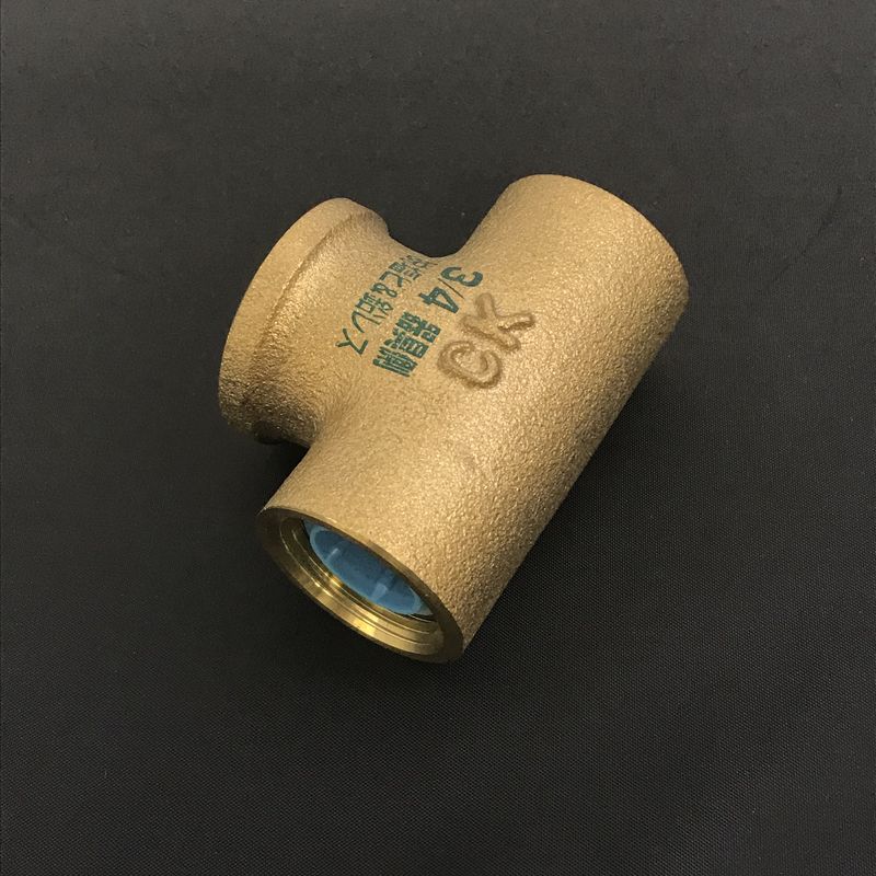 RCF-K-BCT 青銅製管端防食管継手 給水栓チーズ