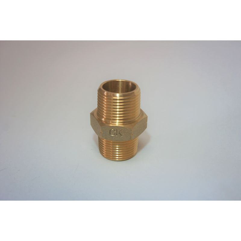 CK金属 BCNi 器具接続用 青銅製 水栓ニップル 鉛レス