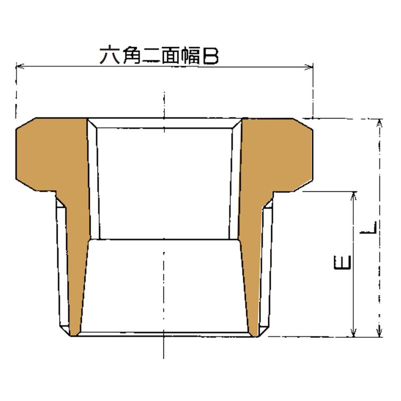CK金属 BCBu 器具接続用 青銅製 ブッシング 鉛レス - 画像2
