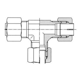 イハラ CE形鋼管用クイコミ継手 KTA08-000CE ティー 8φ（275433）