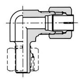 イハラ NE形鋼管用クイコミ継手 KLC22-000E 方向調整エルボ 22φ（309516）
