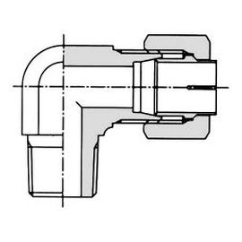 イハラ NE形鋼管用クイコミ KLN21-040N エルボニップル 21.7φxR1/2（173274）
