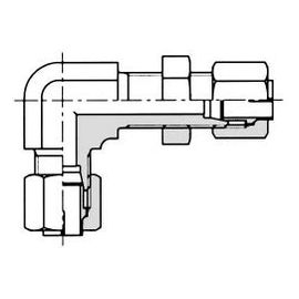 イハラ NE形鋼管用クイコミ継手 KSL12-000E 隔壁締付エルボ 12φ（309362）