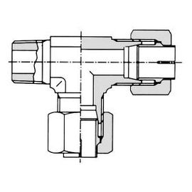 イハラ NE形鋼管用クイコミ継手 KTK10-030E ティー片ニップル 10φxR3/8（257095）