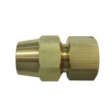 ミヤコ M153FK フレアー式内ネジアダプタ 黄銅