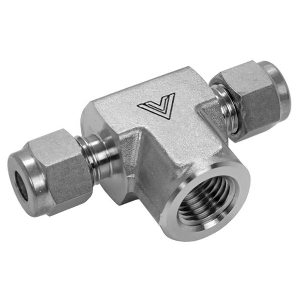 フジキン VUWTG-9.52CN-VニューVLokメスブランチティNPTネジインチサイズチューブインチ差込3/8