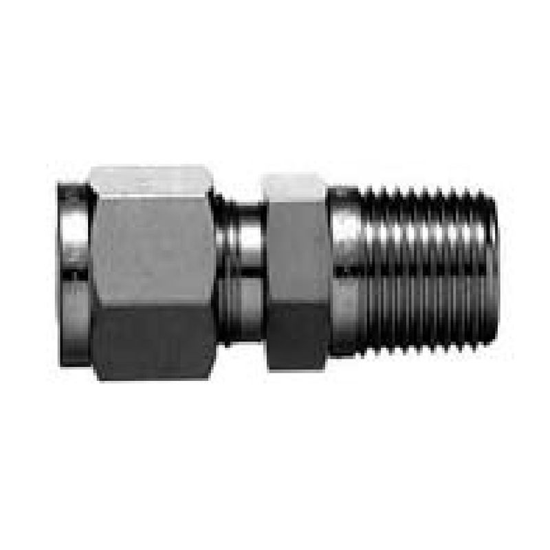 三興マテリアルサプライ SHW-6M-6RTH メールコネクター(貫通タイプ) ミリサイズチューブ用