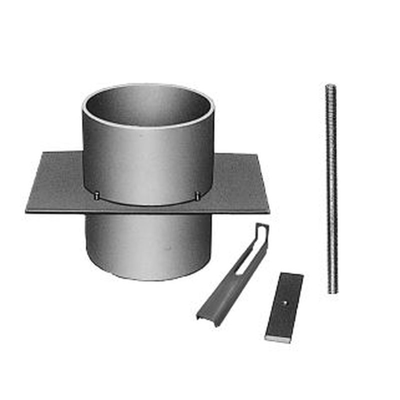 福西鋳物 RDP 打込用金具 フラットデッキプレート用･鋳鉄製ルーフドレン用