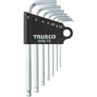 TRUSCO GXB7S ボールポイント六角棒レンチセット 7本組