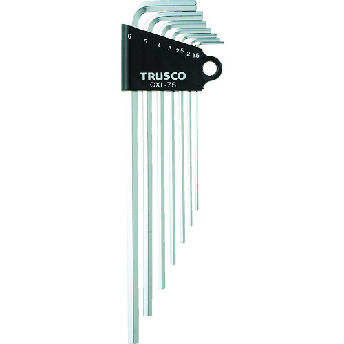 TRUSCO GXL7S ロング六角棒レンチセット 7本組