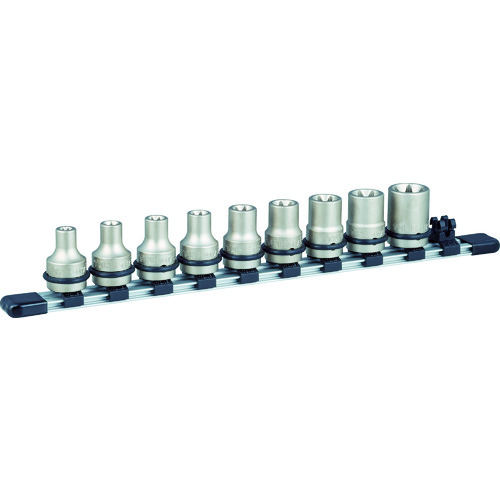 HATXE409 インパクト用トルクスソケットセット(ホルダー付)