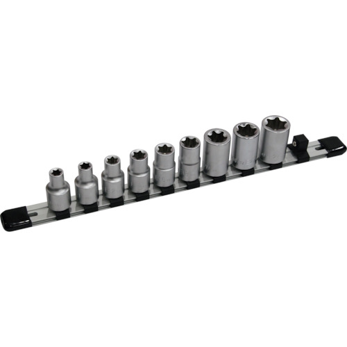 HTXE409 E型トルクスソケットセット(ホルダー付)