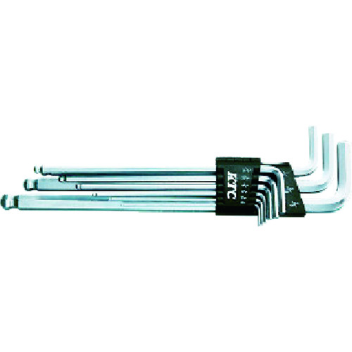 HL259BSP ボールポイントL形ロング六角棒レンチセット[9本組]