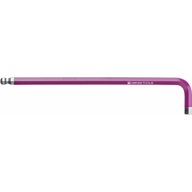 PB SWISS TOOLS 212L-8PU ロングボールレインボーレンチ 紫色